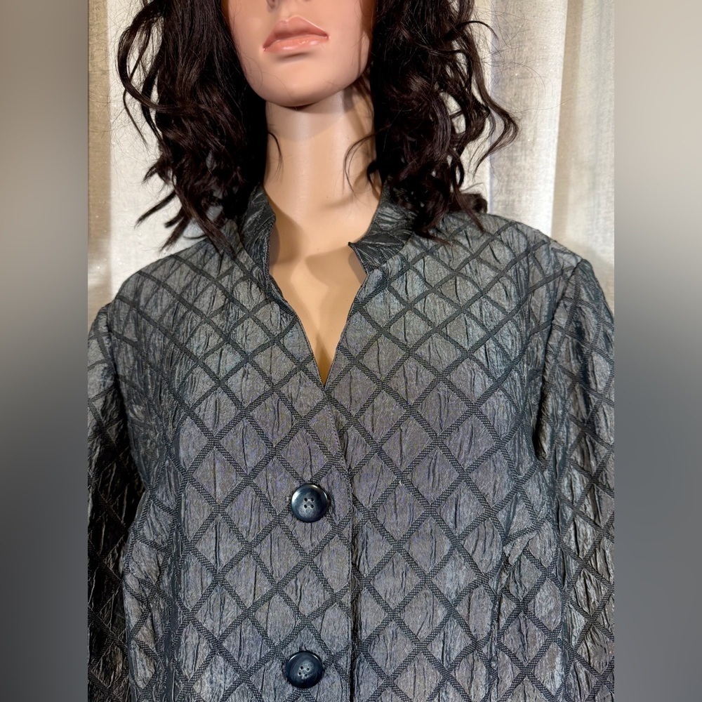 Coldwater Creek Textured Button-Front Jacket – Size 2X - Picture 3 of 7